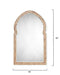 Jamie Young Company - Bardot Medium Bone & Wood Mirror - 6BARD-MINA - GreatFurnitureDeal