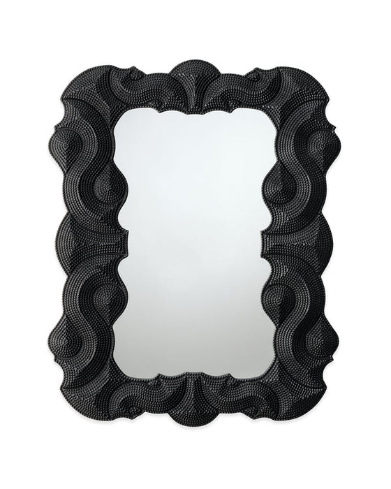 Jamie Young Company - Baroque Mirror in Black - 6BARO-MIBK - GreatFurnitureDeal
