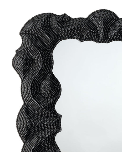 Jamie Young Company - Baroque Mirror in Black - 6BARO-MIBK - GreatFurnitureDeal