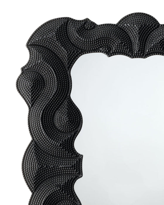Jamie Young Company - Baroque Mirror in Black - 6BARO-MIBK - GreatFurnitureDeal