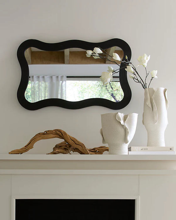 Jamie Young Company - Dali Mirror in Black - 6DALI-MIBK - GreatFurnitureDeal
