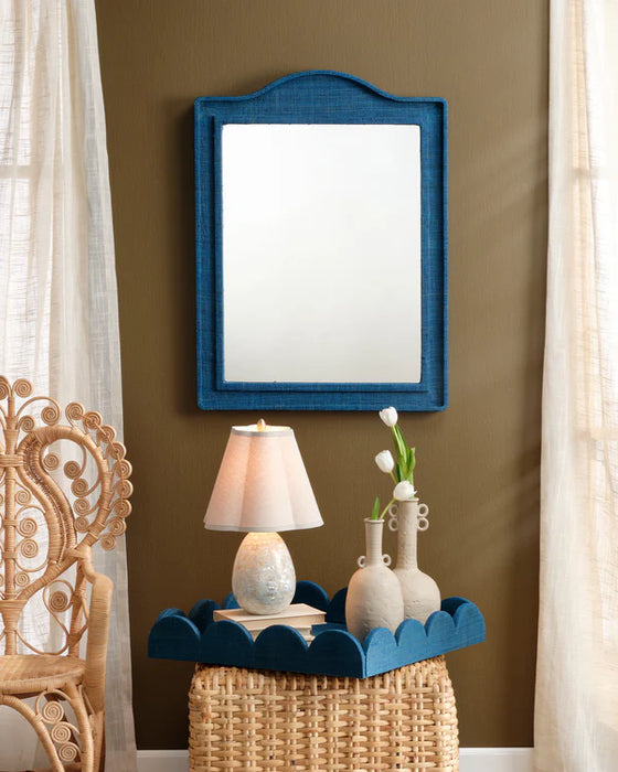 Jamie Young Company - Hilltop Mirror in Indigo - 6HILL-MIIN - GreatFurnitureDeal
