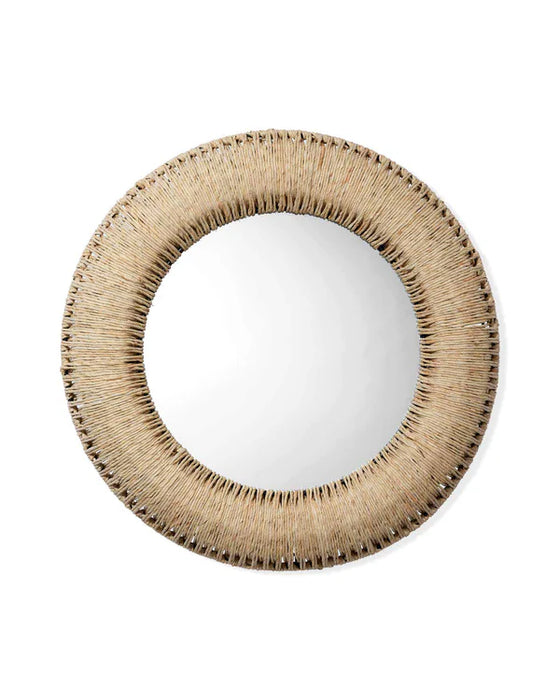 Jamie Young Company - Round Hollis Mirror - 6HOLL-RNDOW - GreatFurnitureDeal