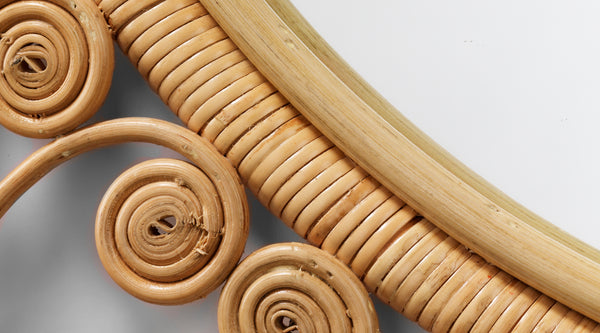 Jamie Young Company - Primrose Mirror in Natural - 6PRIM-MINA - GreatFurnitureDeal