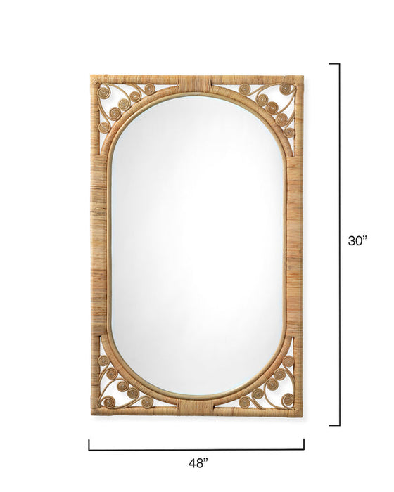 Jamie Young Company - Primrose Mirror in Natural - 6PRIM-MINA - GreatFurnitureDeal
