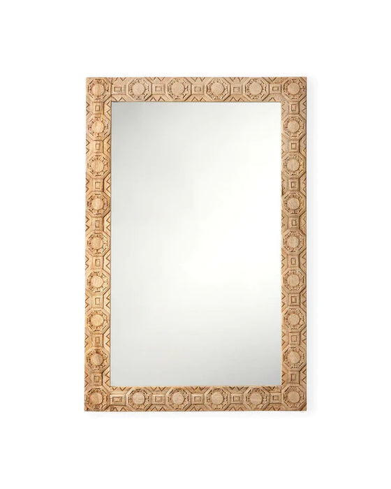 Jamie Young Company -  Relief Carved Rectangle Mirror - 6RELI-RECTNA - GreatFurnitureDeal