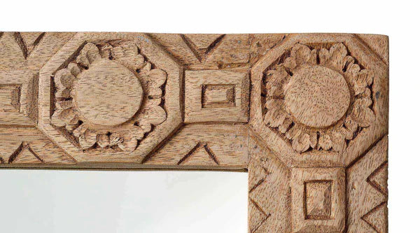 Jamie Young Company -  Relief Carved Rectangle Mirror - 6RELI-RECTNA - GreatFurnitureDeal