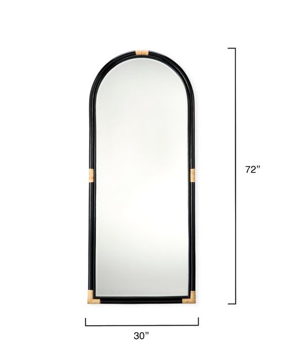 Jamie Young Company - Saltwater Floor Mirror - 6SALT-FMBK - GreatFurnitureDeal