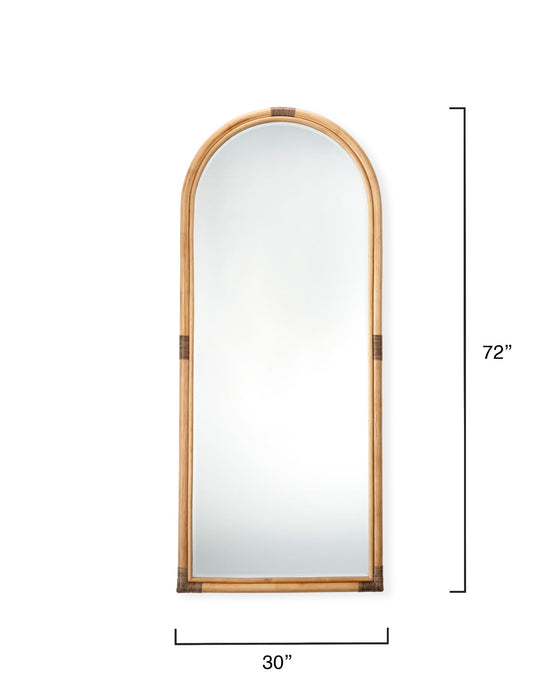 Jamie Young Company - Saltwater Floor Mirror - 6SALT-FMNA - GreatFurnitureDeal