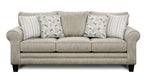 Southern Home Furnishings - Vandy Heather Sofa Set in Greige/Multi - 1144 1142 702 Vandy Heather - GreatFurnitureDeal