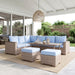 Homelegance - Marina Outdoor Sectional Sofa Set in Blue - 70000RBU-SC - GreatFurnitureDeal