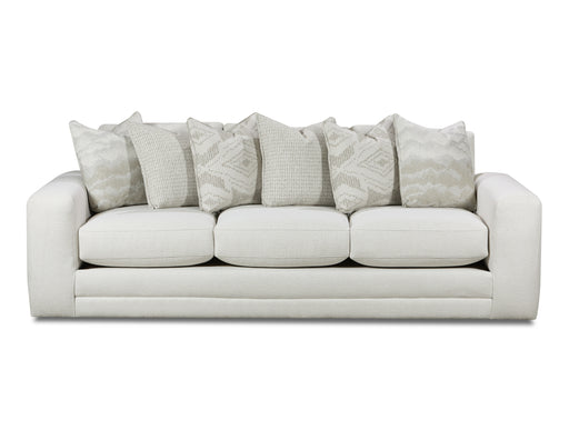 Southern Home Furnishings - Hobnob Sofa in Off-White - 7003-00 Hobnob Cotton Sofa - GreatFurnitureDeal