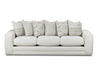 Southern Home Furnishings - Hobnob Sofa in Off-White - 7003-00 Hobnob Cotton Sofa - GreatFurnitureDeal