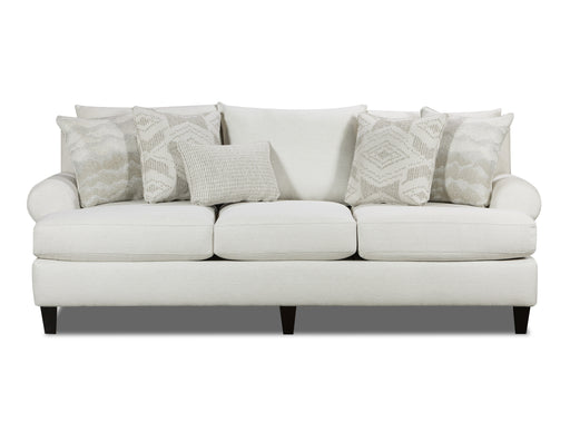 Southern Home Furnishings - Hobnob Sofa in Off-White - 7005-00KP Hobnob Cotton Sofa - GreatFurnitureDeal
