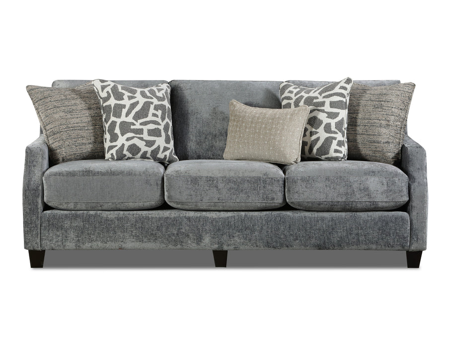 Southern Home Furnishings - Scarborough Sofa in Blue - 7006-00KP Scarborough Steel Sofa - GreatFurnitureDeal