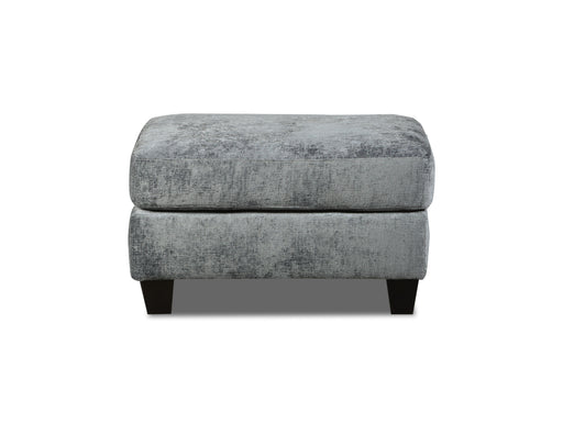 Southern Home Furnishings - Scarborough Ottoman in Blue - 7006-03 Scarborough Steel Ottoman - GreatFurnitureDeal