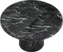 Meridian Furniture - Cosenza 48.5" Black Marble Finish Concrete Indoor / Outdoor Dining Table - 701Black-T - GreatFurnitureDeal