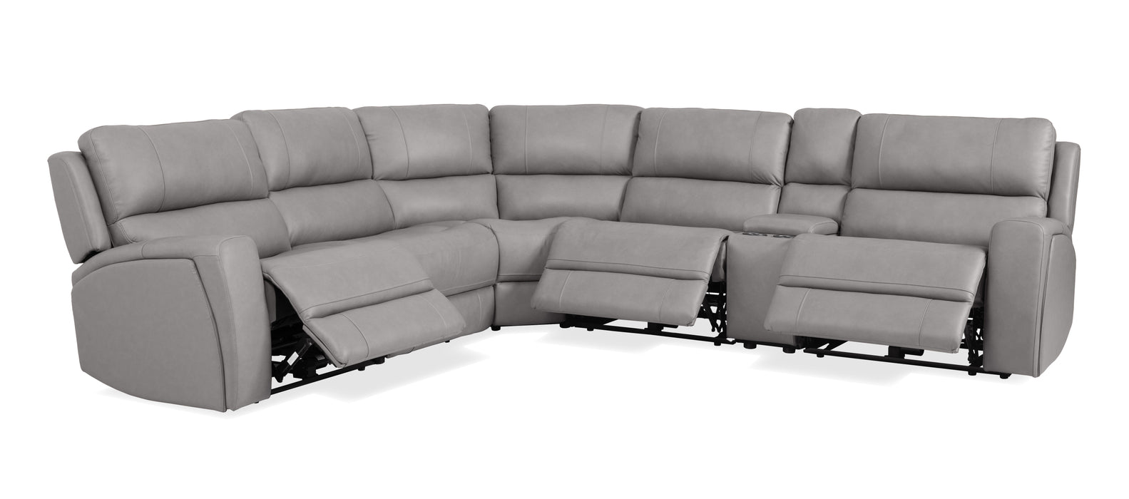 J&M Furniture - 70815M Reclining Sectional in Grey - 18779 - GreatFurnitureDeal