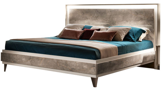 ESF Furniture - ArredoAmbra King Size Bed in Bronze - ARREDOAMBRAKS - GreatFurnitureDeal