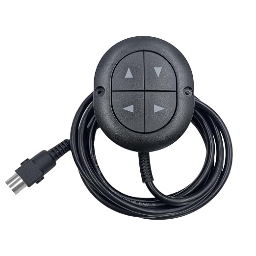 Oval 4 Button Power Recliner Replacement Button Control  - MLSK9-B2 - KDH024-308