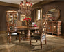 AICO Furniture - Villa Valencia 6 Piece Round Dining Room Set - 72001-55-6SET - GreatFurnitureDeal