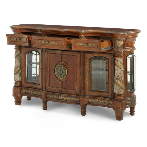 AICO Furniture - Villa Valencia Sideboard in Classic Chestnut - 72007-55 - GreatFurnitureDeal