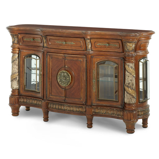 AICO Furniture - Villa Valencia Sideboard in Classic Chestnut - 72007-55 - GreatFurnitureDeal