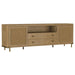 Coaster Furniture - Arini Rattan Cane 2-door TV Stand Media Console in Sand Wash - 720253 - GreatFurnitureDeal