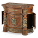 AICO Furniture - Villa Valencia 4 Piece King Poster Bedroom Set in Chestnut - 72000EKP-55-4SET - GreatFurnitureDeal