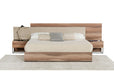 VIG Furniture - Nova Domus Matteo Italian Modern Walnut & Fabric Eastern King Bed - VGACMATTEO-BED-EK - GreatFurnitureDeal