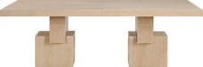Meridian Furniture - Anzio 96" / 120" / 144" Oak Oak Veneer Dining Table (3 Boxes) - 722Oak-T - GreatFurnitureDeal