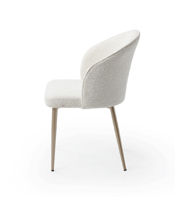 ESF Furniture - 93 - 8 Piece Dining Table Set in Golden Champagne - 93DININGTABLE-8SET - GreatFurnitureDeal