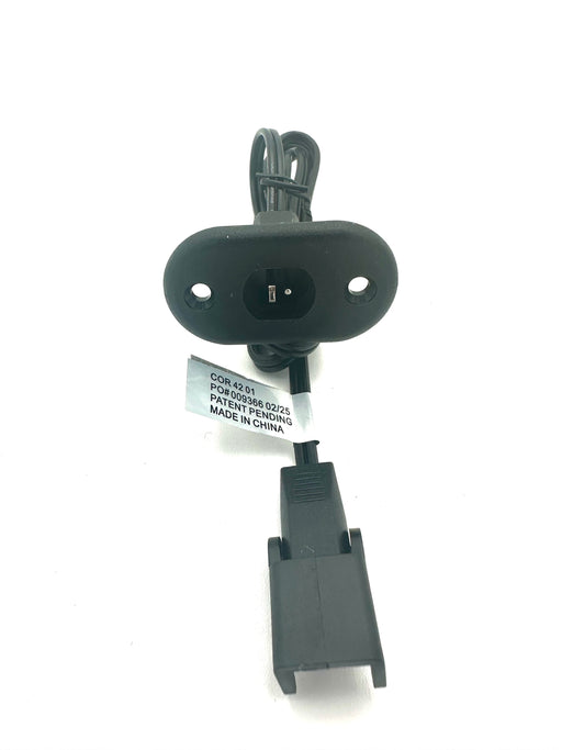 Replacement Power Socket for Flexsteel power recliners and others with 2 pins - GreatFurnitureDeal