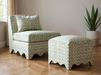 ART Furniture - Lowry Accent Chair with Ottoman in Herbal - 738514-504-5100AA - GreatFurnitureDeal