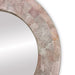 Ambella Home Collection - Coralie Pink Quartz Round Mirror - 74001-980-030 - GreatFurnitureDeal