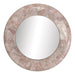 Ambella Home Collection - Coralie Pink Quartz Round Mirror - 74001-980-030 - GreatFurnitureDeal