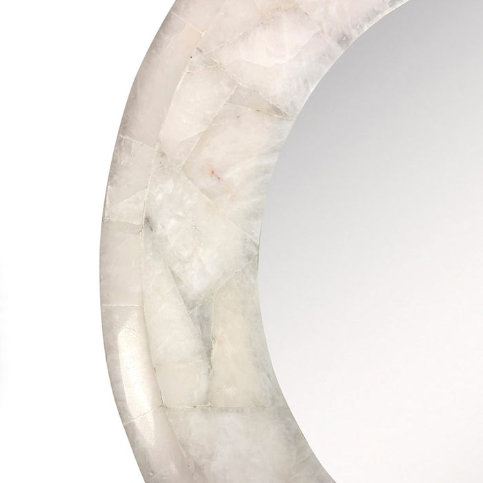 Ambella Home Collection - Allira Quartz Round Mirror - 74002-980-030