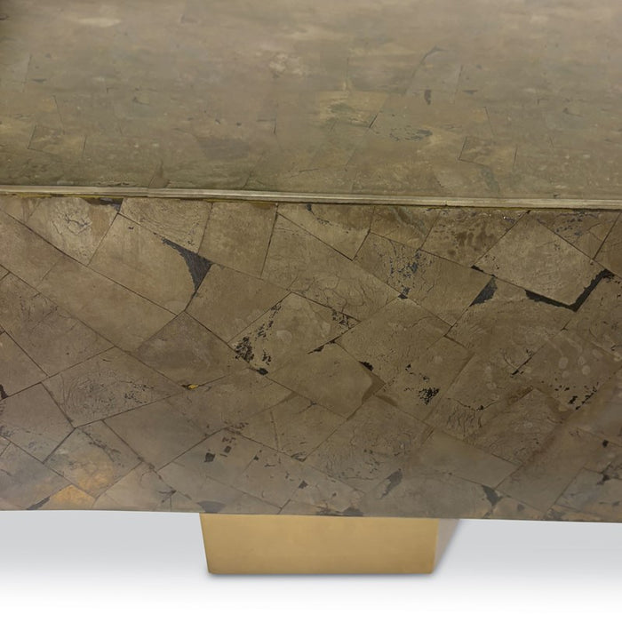 Ambella Home Collection - Tavish Pyrite Cocktail Table Set of 2 - 74007-920-001 - GreatFurnitureDeal