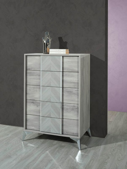 VIG Furniture - Nova Domus Alexa Italian Modern Grey Chest - VGACALEXA-CHEST - GreatFurnitureDeal