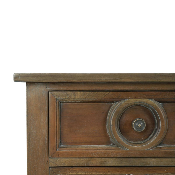 Bramble - Orleans Console Table in Straw Wash - 74882STW-----