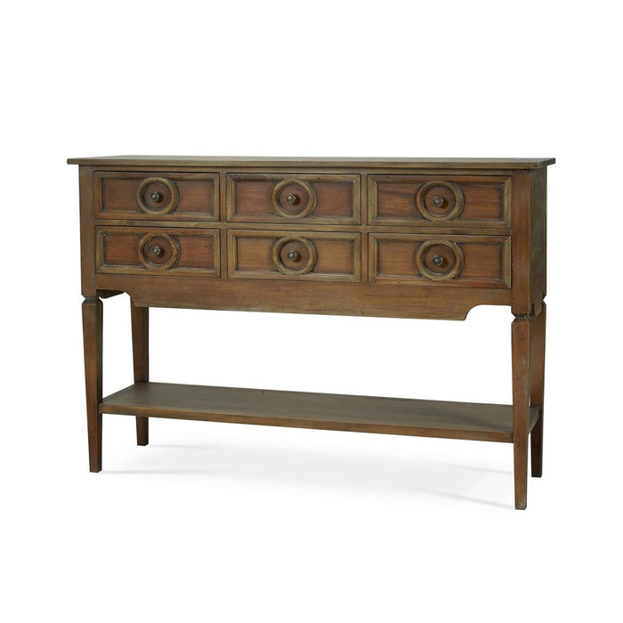Bramble - Orleans Console Table in Straw Wash - 74882STW-----