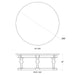 Bramble - Ecclection Round Clapham Coffee Table in Driftwood - 75848DRW - GreatFurnitureDeal