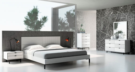 VIG Furniture - Nova Domus Valencia Contemporary White Bedroom Set - VGMABR-76-SET-Q - GreatFurnitureDeal