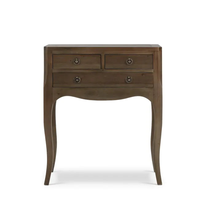 Bramble - Chardonnay Side Table in Straw Wash - 75130STW----- - GreatFurnitureDeal