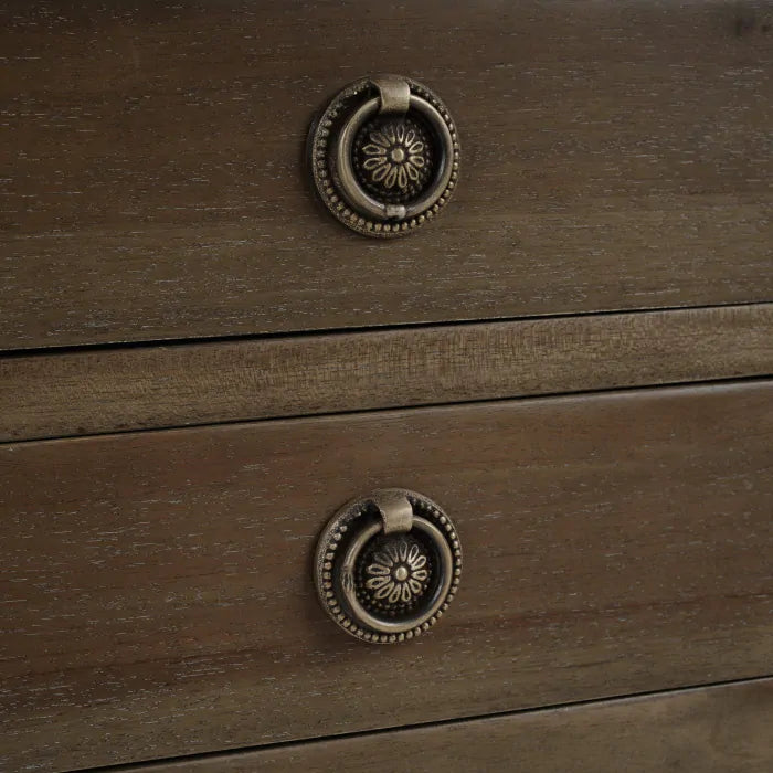 Bramble - Chardonnay Side Table in Straw Wash - 75130STW----- - GreatFurnitureDeal