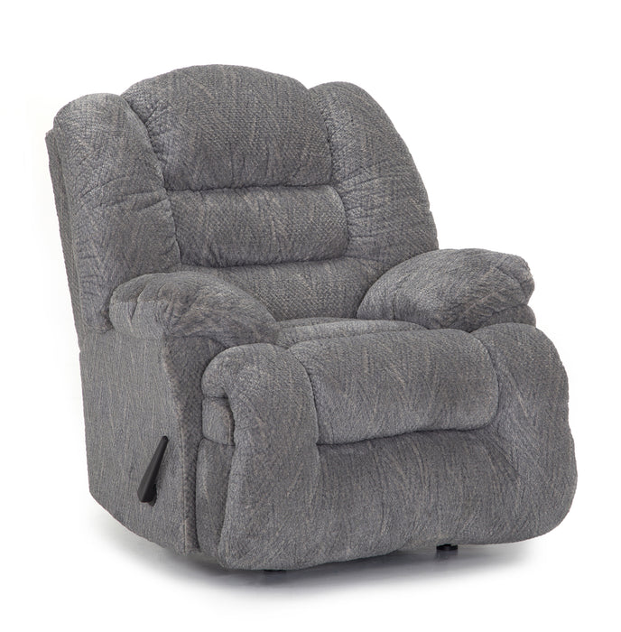 Franklin Furniture - Spencer Fabric Recliner - 3954-05 Hercules Charcoal - GreatFurnitureDeal