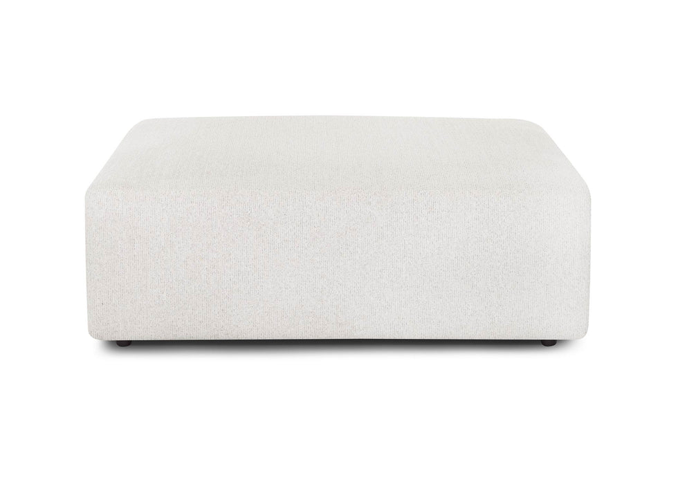 Franklin Furniture - 961 Strada Swivel Chair with Square Ottoman in Lovebug Pearl - 96180-75318-PEARL