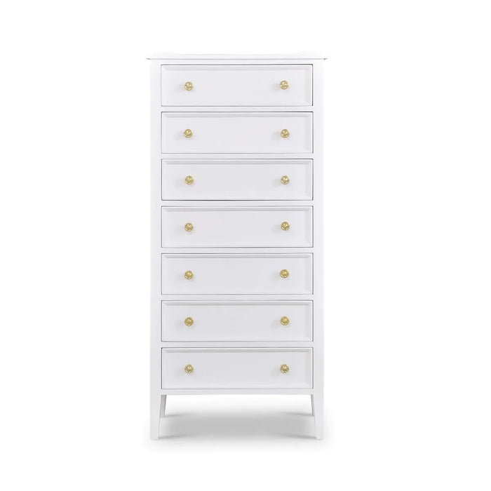 Bramble - Tall Pimlico Chest Of Drawers - BR-75430WHD - GreatFurnitureDeal