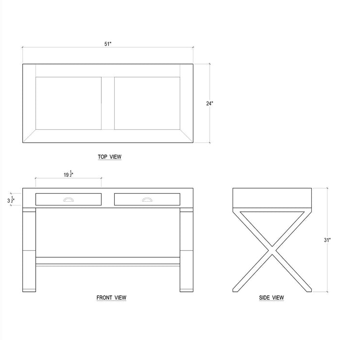 Bramble - Yeomans Desk - BR-75521 - GreatFurnitureDeal