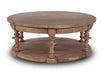 Bramble - Ecclection Round Clapham Coffee Table in Driftwood - 75848DRW - GreatFurnitureDeal